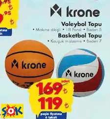 KRONE VOLEYBOL/BASKETBOL TOPU KRONE VOLEYBOL/BASKETBOL TOPU